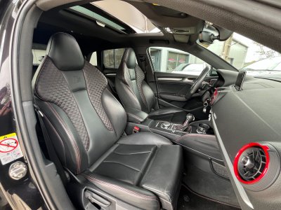 Audi S3 SPORTBACK 20 TFSI 310 S tronic 7 Quattro / Car Play / Toit Ouvrant / Origine France / Noir Panthère (Peinture Exclusive) / 5 Places - 22