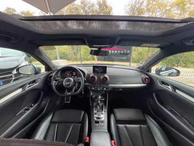 Audi S3 SPORTBACK 20 TFSI 310 S tronic 7 Quattro / Car Play / Toit Ouvrant / Origine France / Noir Panthère (Peinture Exclusive) / 5 Places - 23