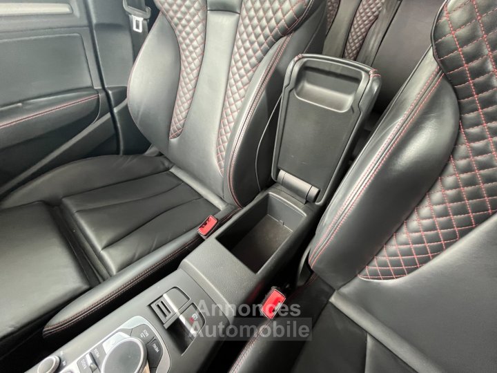 Audi S3 SPORTBACK 20 TFSI 310 S tronic 7 Quattro / Car Play / Toit Ouvrant / Origine France / Noir Panthère (Peinture Exclusive) / 5 Places - 34