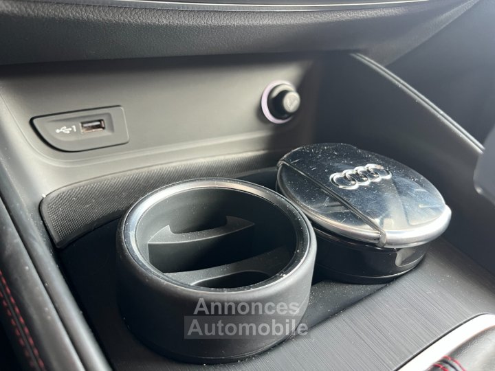 Audi S3 SPORTBACK 20 TFSI 310 S tronic 7 Quattro / Car Play / Toit Ouvrant / Origine France / Noir Panthère (Peinture Exclusive) / 5 Places - 38