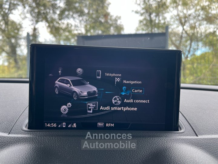 Audi S3 SPORTBACK 20 TFSI 310 S tronic 7 Quattro / Car Play / Toit Ouvrant / Origine France / Noir Panthère (Peinture Exclusive) / 5 Places - 44