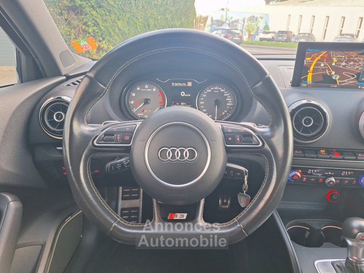 Audi S3 BERLINE 20 TFSI 300 ch QUATTRO S TRONIC 6 - 17