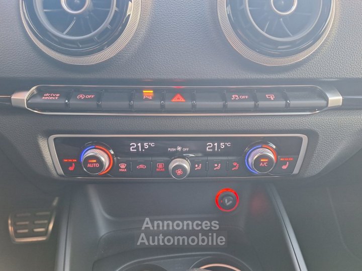 Audi S3 BERLINE 20 TFSI 300 ch QUATTRO S TRONIC 6 - 22