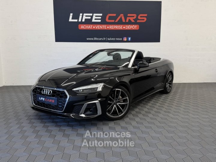 Audi A5 Cabriolet 40 TFSI 204ch S line quattro 2022 S tronic 7 - 1