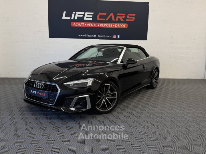 Audi A5 Cabriolet 40 TFSI 204ch S line quattro 2022 S tronic 7 - 3