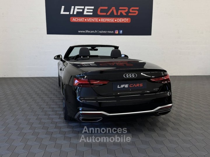 Audi A5 Cabriolet 40 TFSI 204ch S line quattro 2022 S tronic 7 - 9
