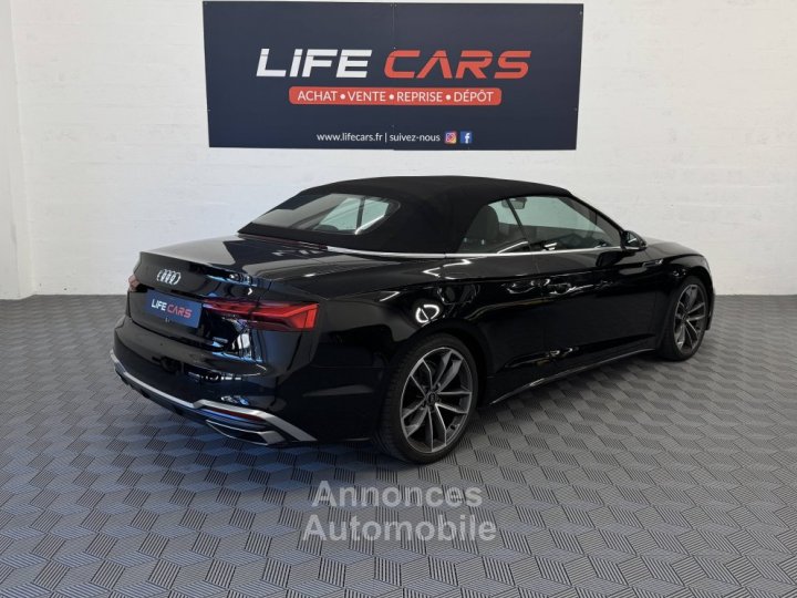Audi A5 Cabriolet 40 TFSI 204ch S line quattro 2022 S tronic 7 - 12