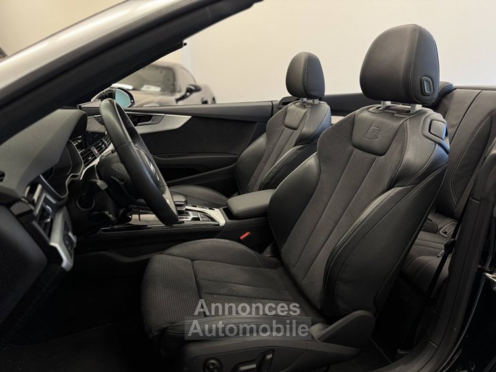 Audi A5 Cabriolet 40 TFSI 204ch S line quattro 2022 S tronic 7 - 14