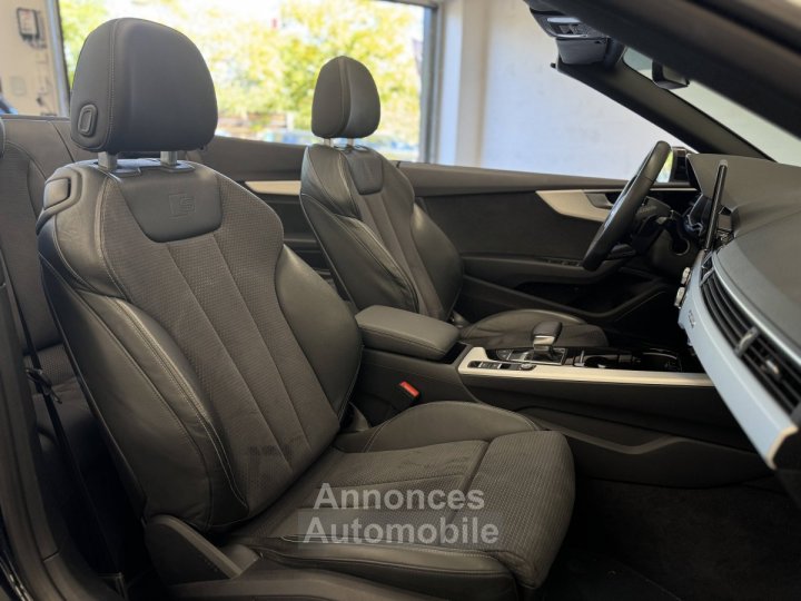 Audi A5 Cabriolet 40 TFSI 204ch S line quattro 2022 S tronic 7 - 16