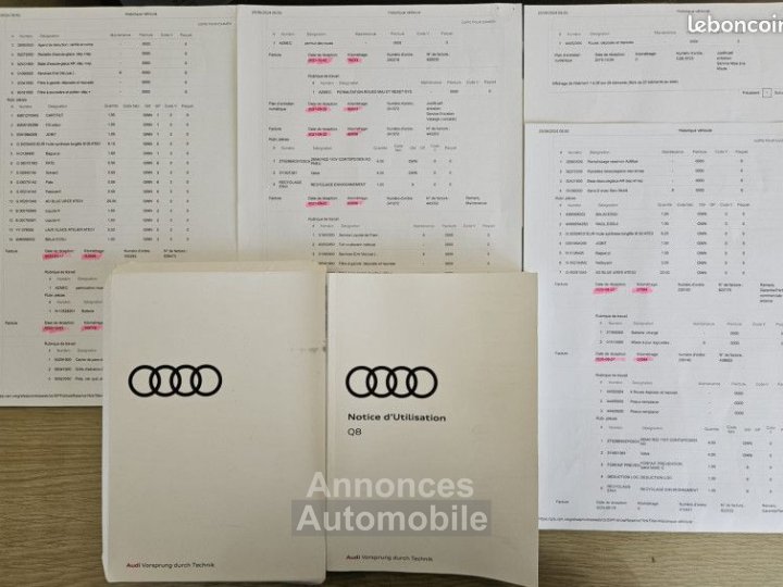 Audi Q8 50 TDI 286CH S LINE QUATTRO TIPTRONIC 8 157G - 36