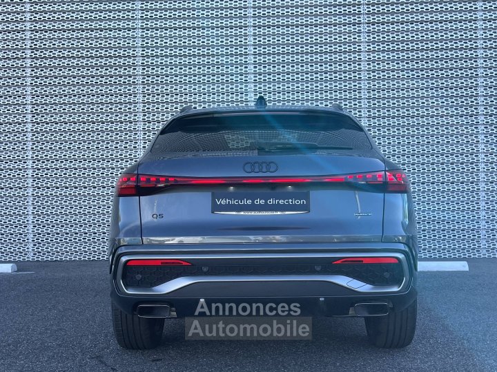 Audi Q5 Sportback TFSI 204 ch Hybride S tronic 7 Quattro S line - 5