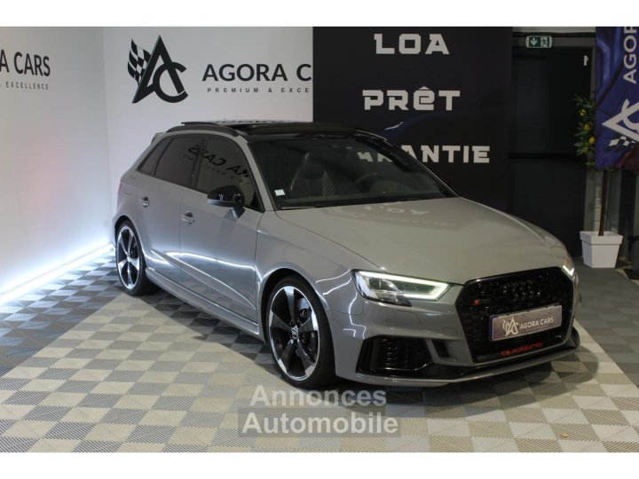 Audi RS3 SportBack Quattro 25 TFSI - 400 - BV S-tronic 8V SPORTBACK  PHASE 2 - 2