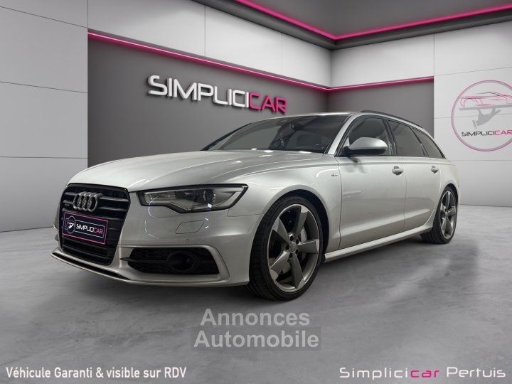 Audi A6 Avant V6 30 BiTDI DPF 313 Quattro S Line Tiptronic 8 A gps, sièges chauffants, clim multizone Garantie 12 mois - 4