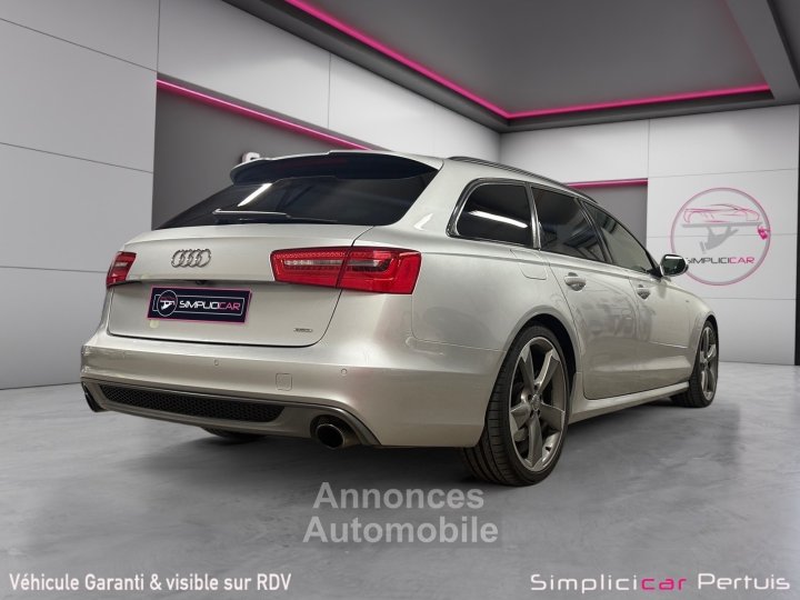 Audi A6 Avant V6 30 BiTDI DPF 313 Quattro S Line Tiptronic 8 A gps, sièges chauffants, clim multizone Garantie 12 mois - 5