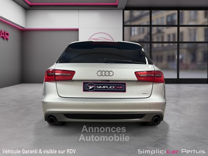 Audi A6 Avant V6 30 BiTDI DPF 313 Quattro S Line Tiptronic 8 A gps, sièges chauffants, clim multizone Garantie 12 mois - 10