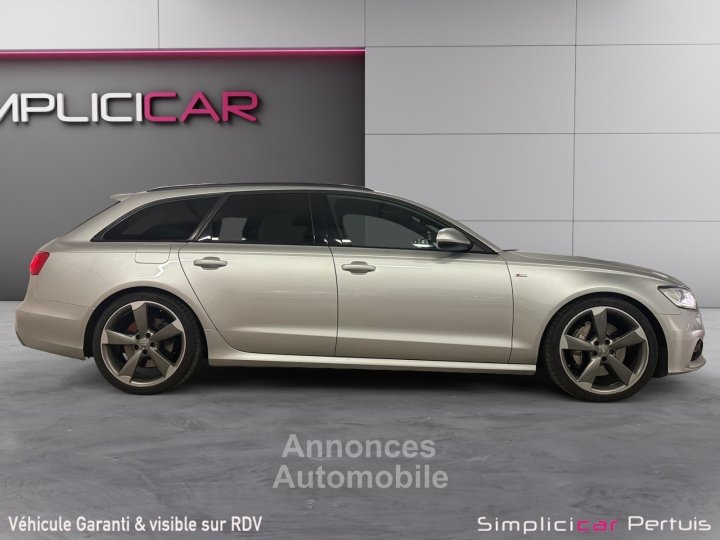 Audi A6 Avant V6 30 BiTDI DPF 313 Quattro S Line Tiptronic 8 A gps, sièges chauffants, clim multizone Garantie 12 mois - 11