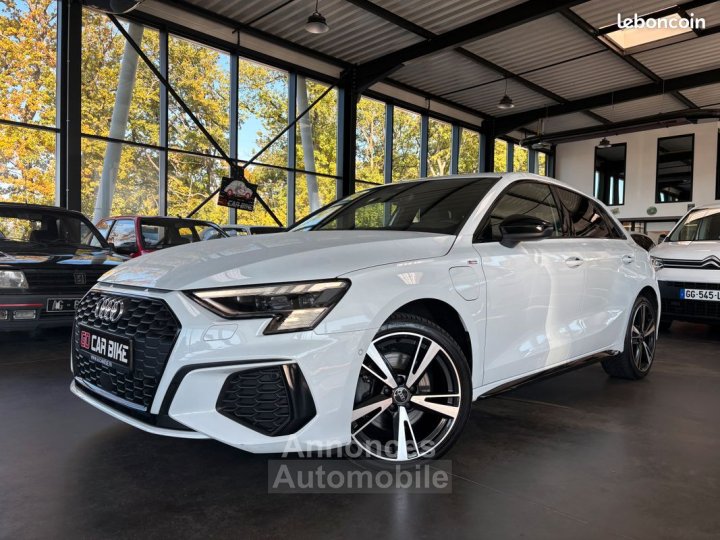 Audi A3 Sportback S-LINE 40 ETFSI 204CH Garantie 6 ans Suivi complet Bang & Olufsen Led Apple carplay 430-mois - 1