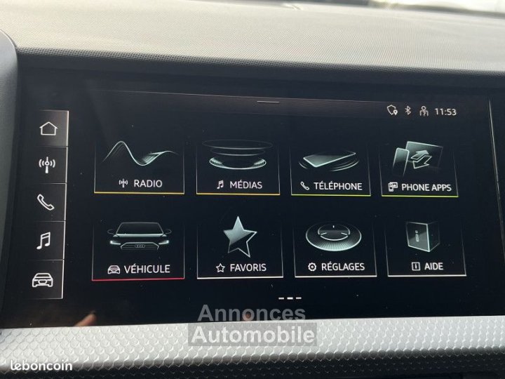 Audi A1 Sportback 25 TFSI 95 CH 1ERE MAIN VIRTUAL CARPLAY - - 11