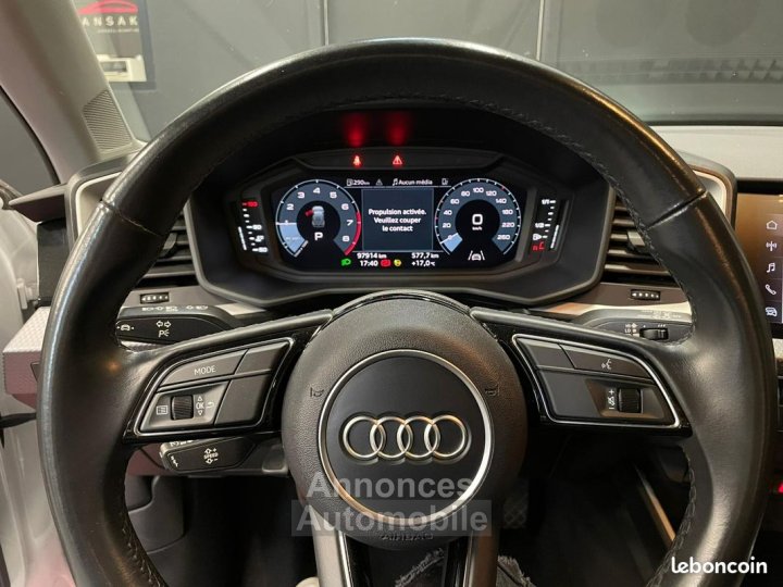 Audi A1 Sportback 30 TFSI 110 ch S tronic 7 Advanced 2 SECONDE MAIN ORIGINE FRANCE - 15