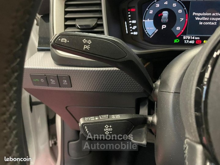 Audi A1 Sportback 30 TFSI 110 ch S tronic 7 Advanced 2 SECONDE MAIN ORIGINE FRANCE - 18