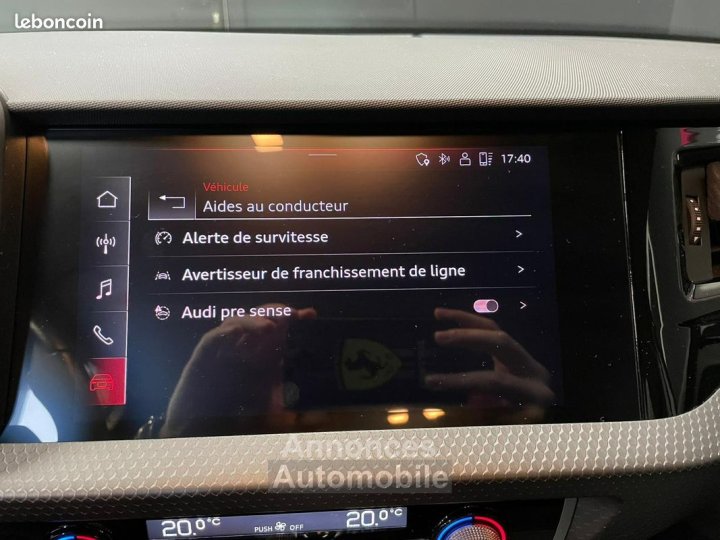 Audi A1 Sportback 30 TFSI 110 ch S tronic 7 Advanced 2 SECONDE MAIN ORIGINE FRANCE - 23
