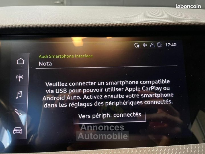 Audi A1 Sportback 30 TFSI 110 ch S tronic 7 Advanced 2 SECONDE MAIN ORIGINE FRANCE - 25