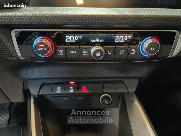 Audi A1 Sportback 30 TFSI 110 ch S tronic 7 Advanced 2 SECONDE MAIN ORIGINE FRANCE - 27