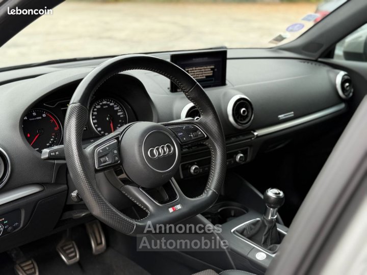 Audi A3 Sportback S-line 35 TFSI -150ch Gris Nardo Garantie 12 mois - 3