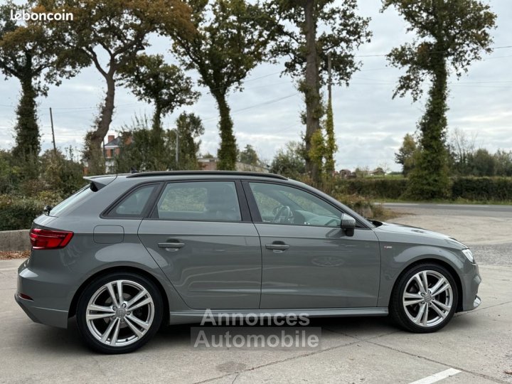 Audi A3 Sportback S-line 35 TFSI -150ch Gris Nardo Garantie 12 mois - 5