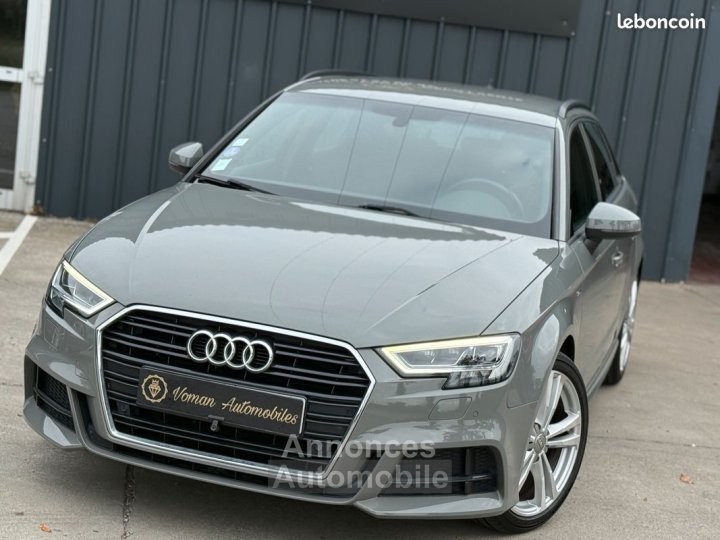 Audi A3 Sportback S-line 35 TFSI -150ch Gris Nardo Garantie 12 mois - 10