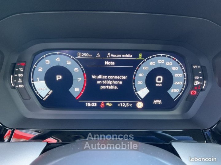 Audi A3 Sportback 30 TFSI 110CH MILD HYBRID DESIGN S TRONIC 7 - 16