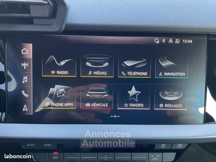 Audi A3 Sportback 30 TFSI 110CH MILD HYBRID DESIGN S TRONIC 7 - 17