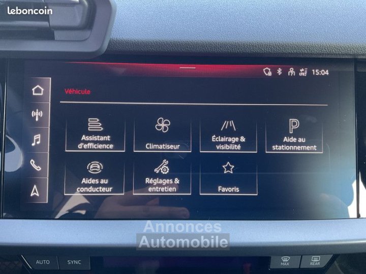 Audi A3 Sportback 30 TFSI 110CH MILD HYBRID DESIGN S TRONIC 7 - 18