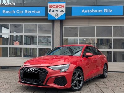 Audi A3 Limousine 35TFSI S Line 150ch GPS-LED-VIRTUAL COCKPIT-CAMERA-BANG & OLUFSEN-ROUGE TANGO-SEMI CUIR   - 1