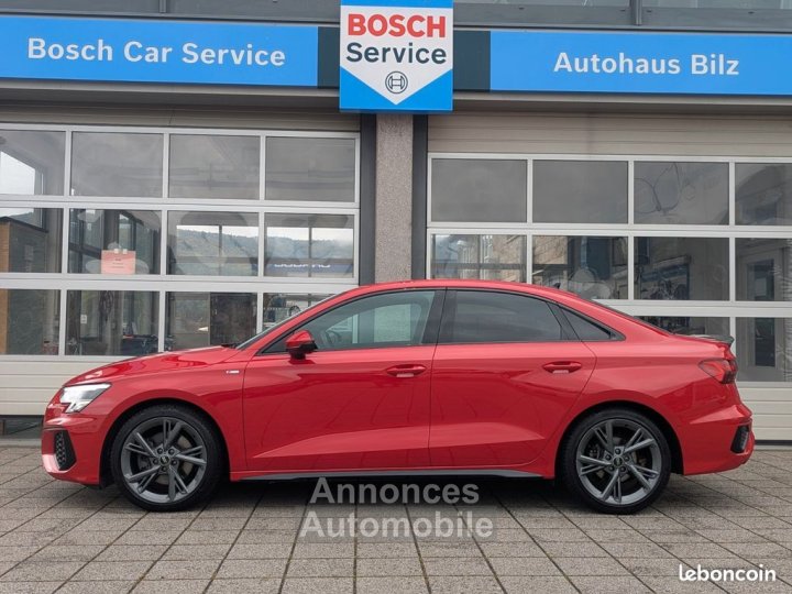 Audi A3 Limousine 35TFSI S Line 150ch GPS-LED-VIRTUAL COCKPIT-CAMERA-BANG & OLUFSEN-ROUGE TANGO-SEMI CUIR - 2