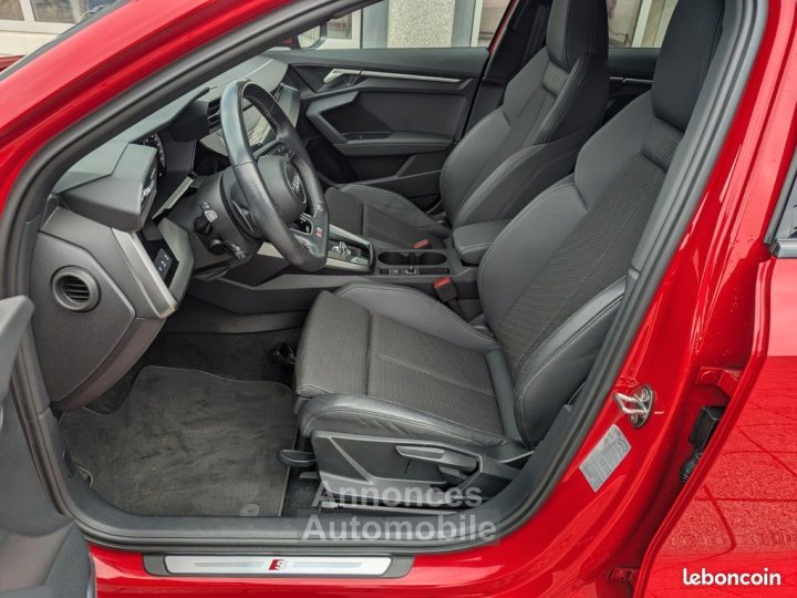 Audi A3 Limousine 35TFSI S Line 150ch GPS-LED-VIRTUAL COCKPIT-CAMERA-BANG & OLUFSEN-ROUGE TANGO-SEMI CUIR - 4