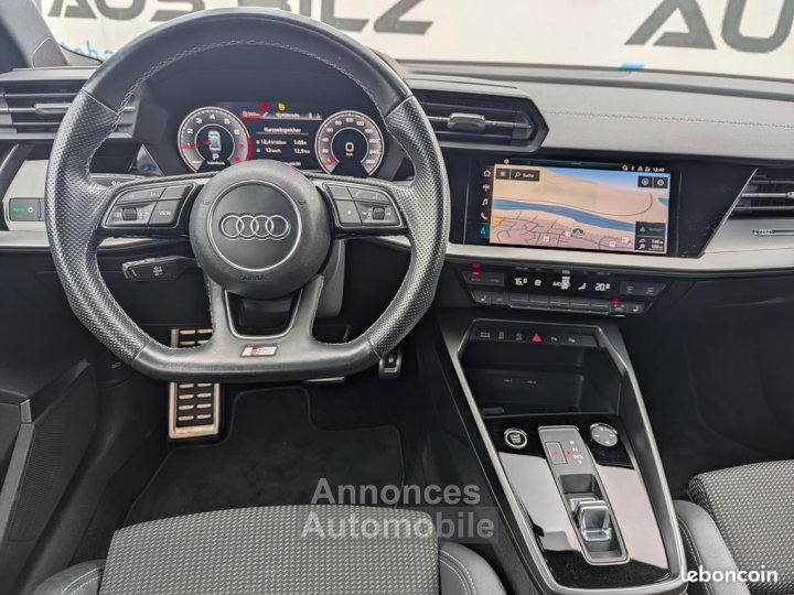 Audi A3 Limousine 35TFSI S Line 150ch GPS-LED-VIRTUAL COCKPIT-CAMERA-BANG & OLUFSEN-ROUGE TANGO-SEMI CUIR - 5