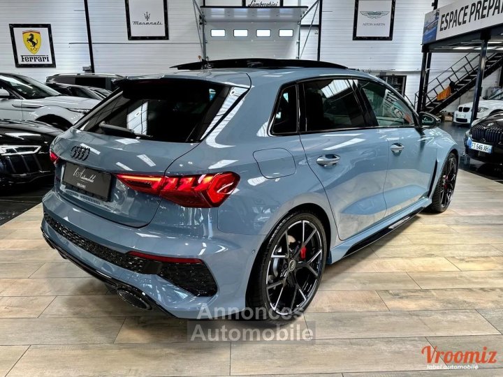 Audi RS3 Sportback Quattro 25 TFSI 400 cv FULL /GRIS KEMORA/immat FR - 5