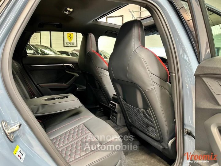 Audi RS3 Sportback Quattro 25 TFSI 400 cv FULL /GRIS KEMORA/immat FR - 18