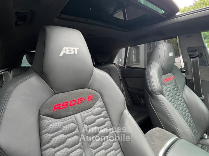 Audi RS Q8 RSQ8 ABT-S 740 ch - TVA LOA 1500 euros par mois - Pack carbone - B&O - Malus payé - 20