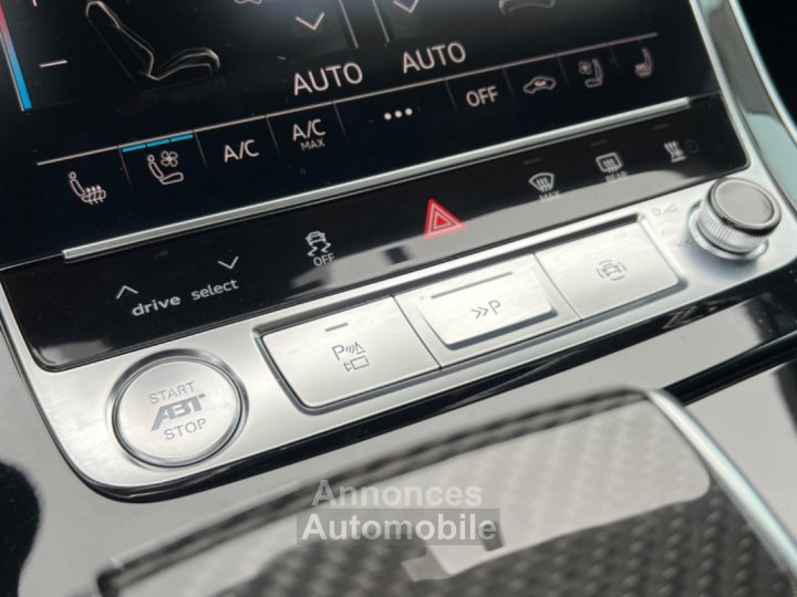Audi RS Q8 RSQ8 ABT-S 740 ch - TVA LOA 1500 euros par mois - Pack carbone - B&O - Malus payé - 23