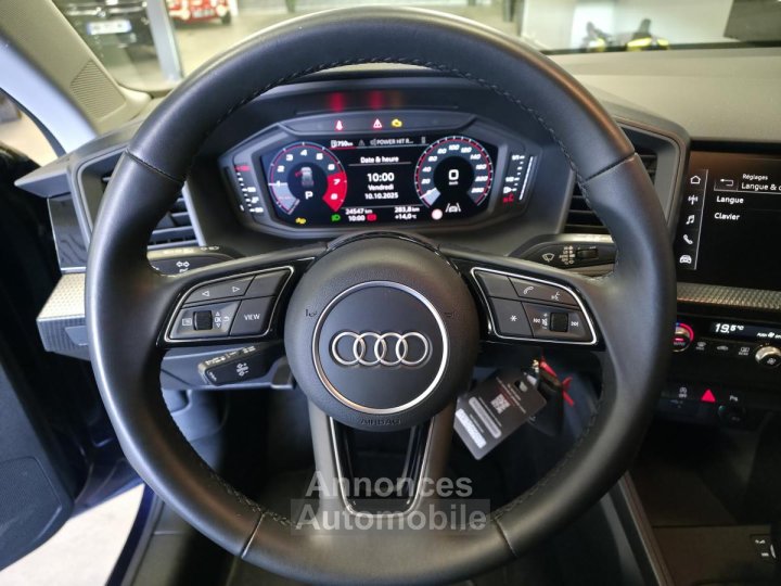 Audi A1 Sportback 10 30 TFSI - 116 - BV S-Tronic Advanced - 9