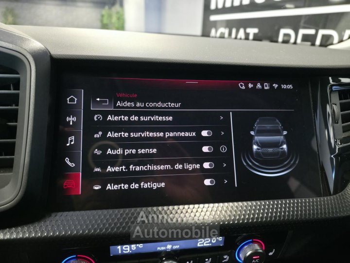 Audi A1 Sportback 10 30 TFSI - 116 - BV S-Tronic Advanced - 20