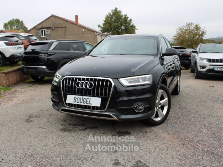 Audi Q3 EXCLUSIVE 2L TDI 140 CV QUATTRO GPS 3D JA 18 USB XÉNON+ LED RADAR RÉGULATEUR - 4