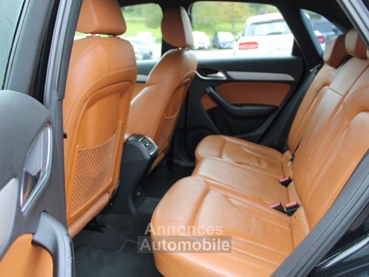 Audi Q3 EXCLUSIVE 2L TDI 140 CV QUATTRO GPS 3D JA 18 USB XÉNON+ LED RADAR RÉGULATEUR - 10