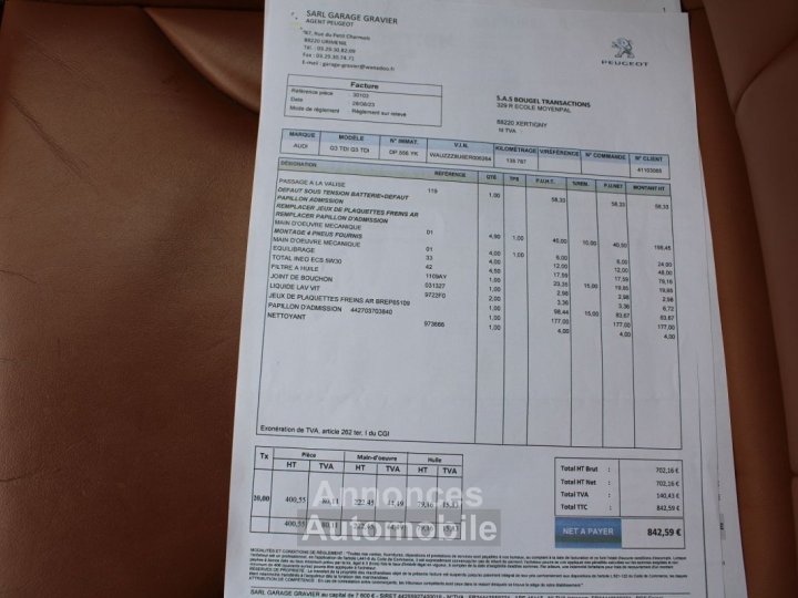 Audi Q3 EXCLUSIVE 2L TDI 140 CV QUATTRO GPS 3D JA 18 USB XÉNON+ LED RADAR RÉGULATEUR - 20