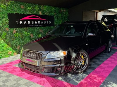 Audi RS4 Quattro B7 Avant 42 i V8 420 ch ~ Toit ouvrant ~ Sièges chauffants ~ Pack F1 ~ Bose ~ Sellerie cuir RS ~ Régulateur   - 1
