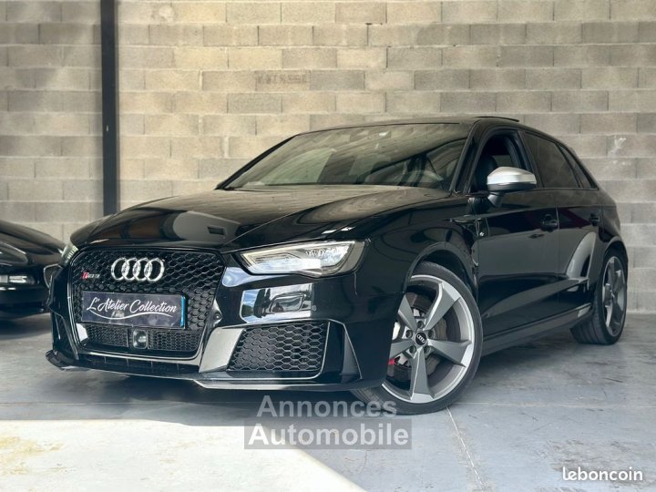 Audi RS3 SPORTBACK 25 TFSI S-tronic TOIT OUVRANT CAMERA DE RECUL GARANTIE 12 MOIS - 1