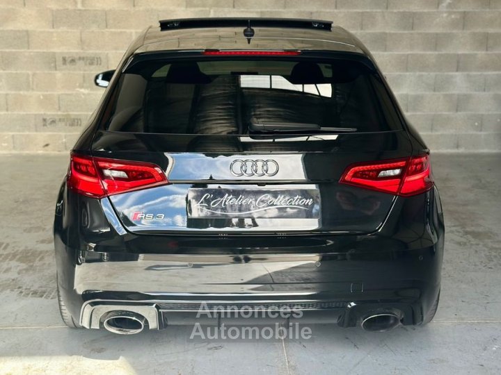 Audi RS3 SPORTBACK 25 TFSI S-tronic TOIT OUVRANT CAMERA DE RECUL GARANTIE 12 MOIS - 5
