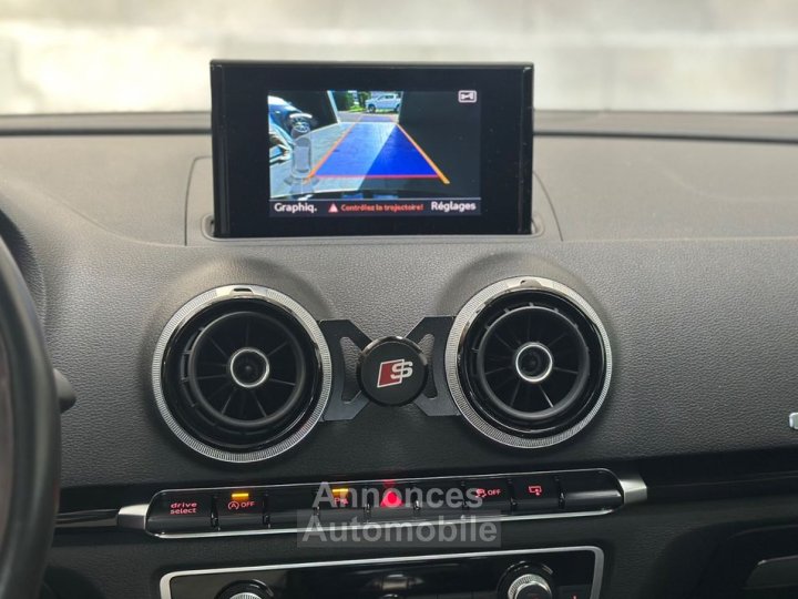 Audi RS3 SPORTBACK 25 TFSI S-tronic TOIT OUVRANT CAMERA DE RECUL GARANTIE 12 MOIS - 10
